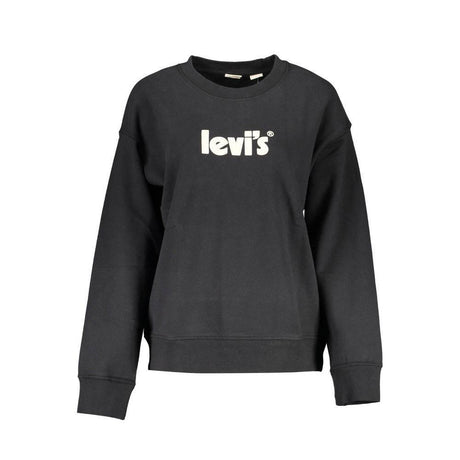 Levi's Black Cotton Women Sweater - Hilstor