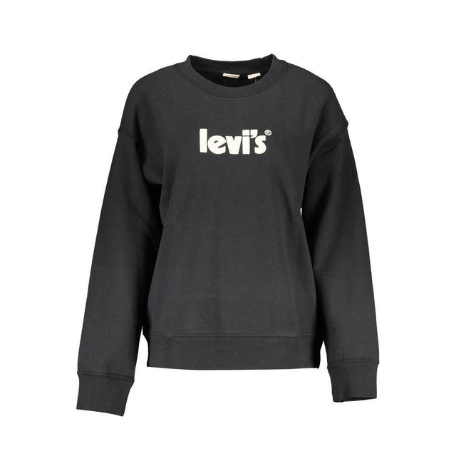 Levi's Black Cotton Women Sweater - Hilstor