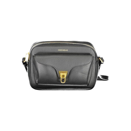 Coccinelle Black Leather Women Handbag - Hilstor