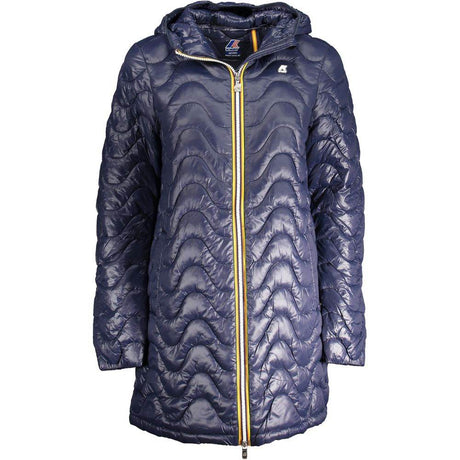 K-WAY Blue Polyamide Jackets & Coat - Hilstor
