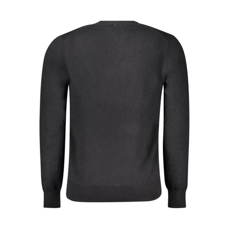 North Sails Black Cotton Men Sweater - Hilstor