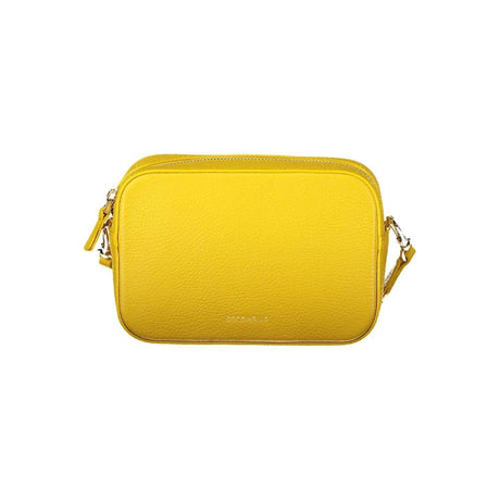 Coccinelle Yellow Leather Women Handbag - Hilstor
