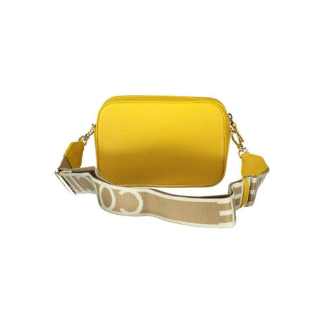 Coccinelle Yellow Leather Women Handbag - Hilstor