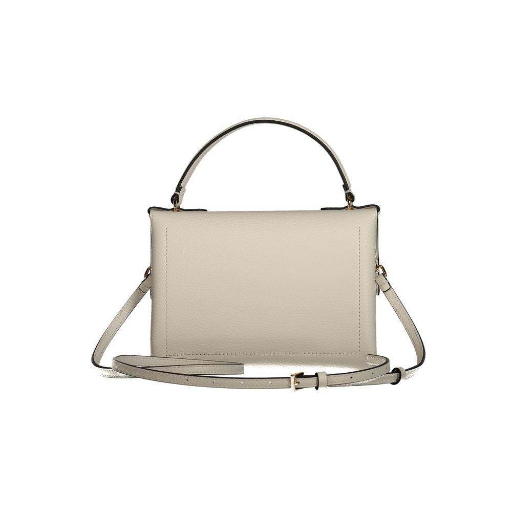Coccinelle White Leather Handbag - Hilstor