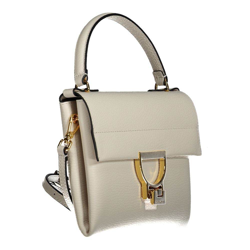 Coccinelle White Leather Handbag - Hilstor