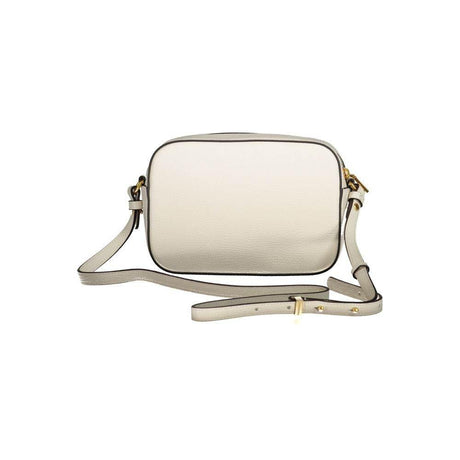 Coccinelle White Leather Handbag - Hilstor