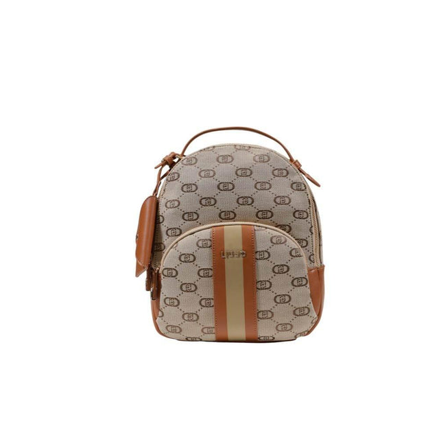 Liu Jo Beige Polyester Backpack - Hilstor