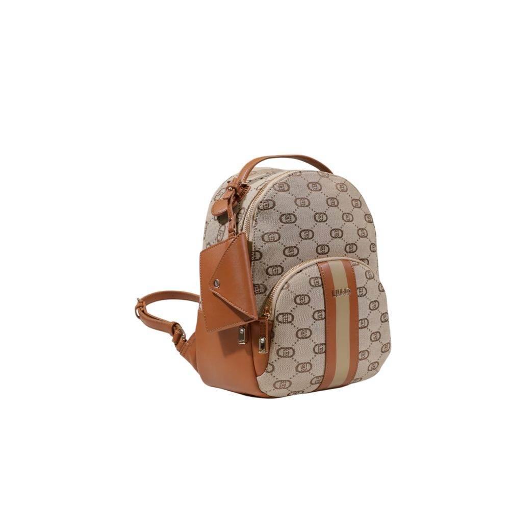 Liu Jo Beige Polyester Backpack - Hilstor
