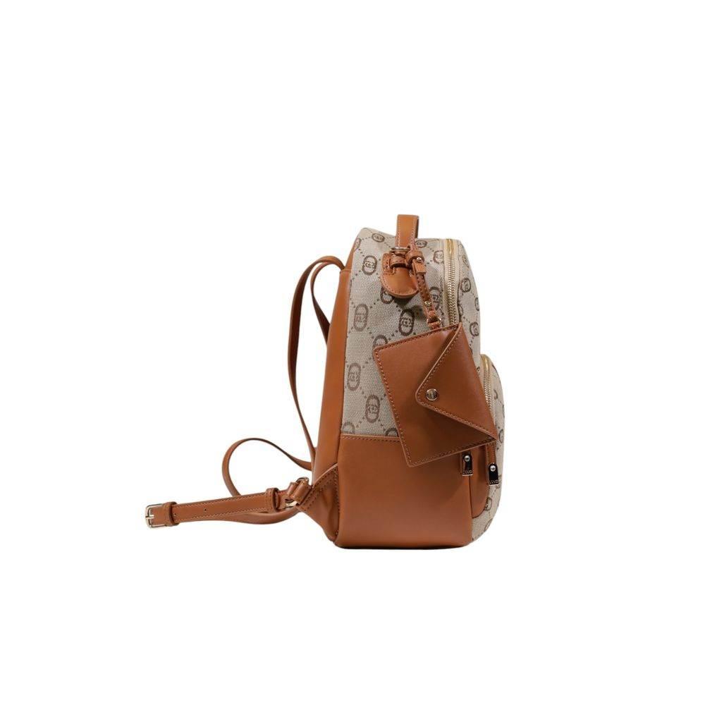 Liu Jo Beige Polyester Backpack - Hilstor