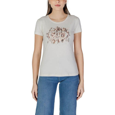 Liu Jo White Cotton Tops & T-Shirt - Hilstor