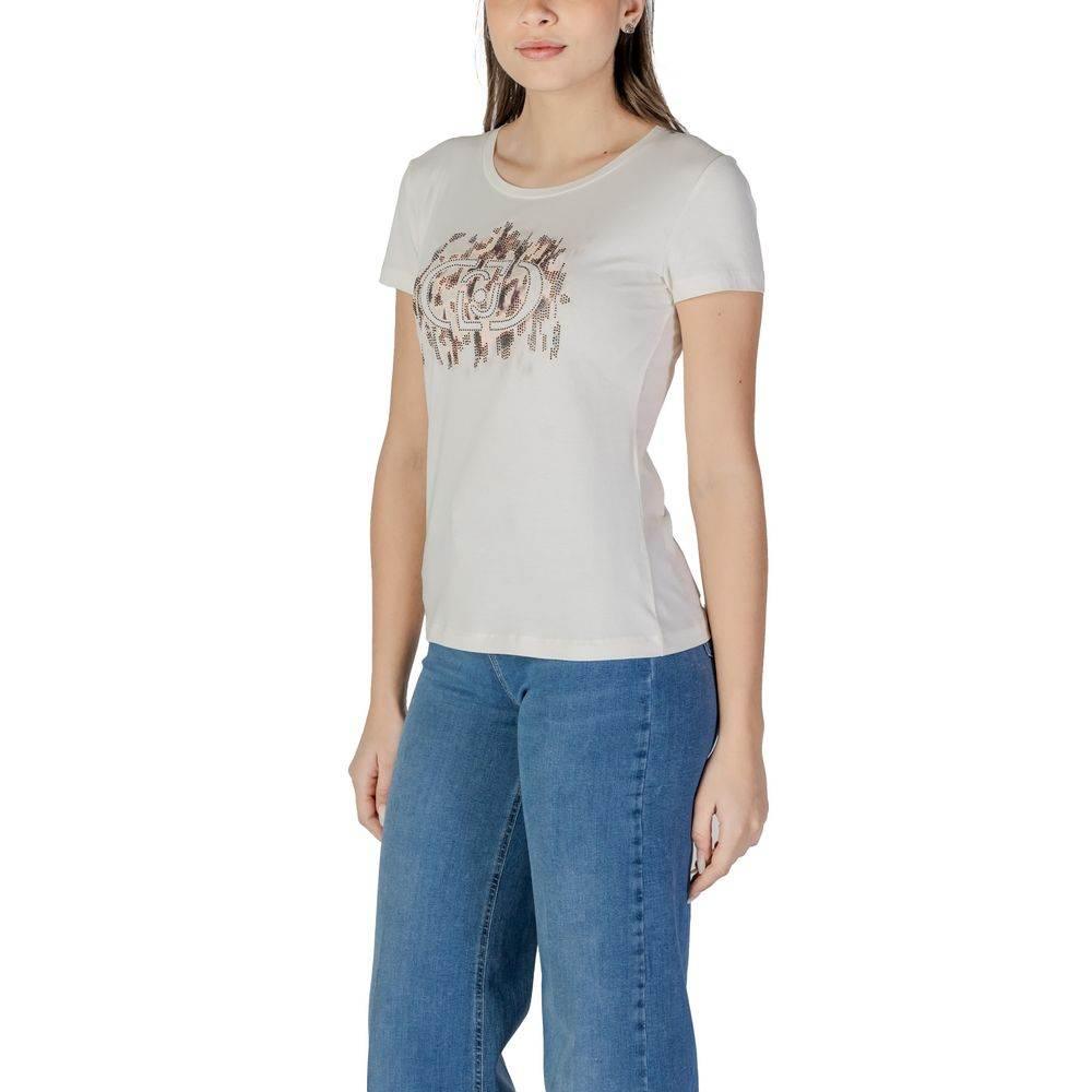 Liu Jo White Cotton Tops & T-Shirt - Hilstor
