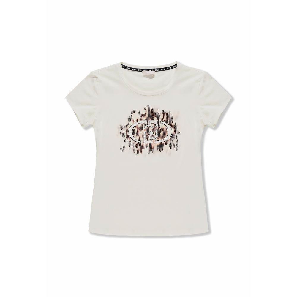 Liu Jo White Cotton Tops & T-Shirt - Hilstor