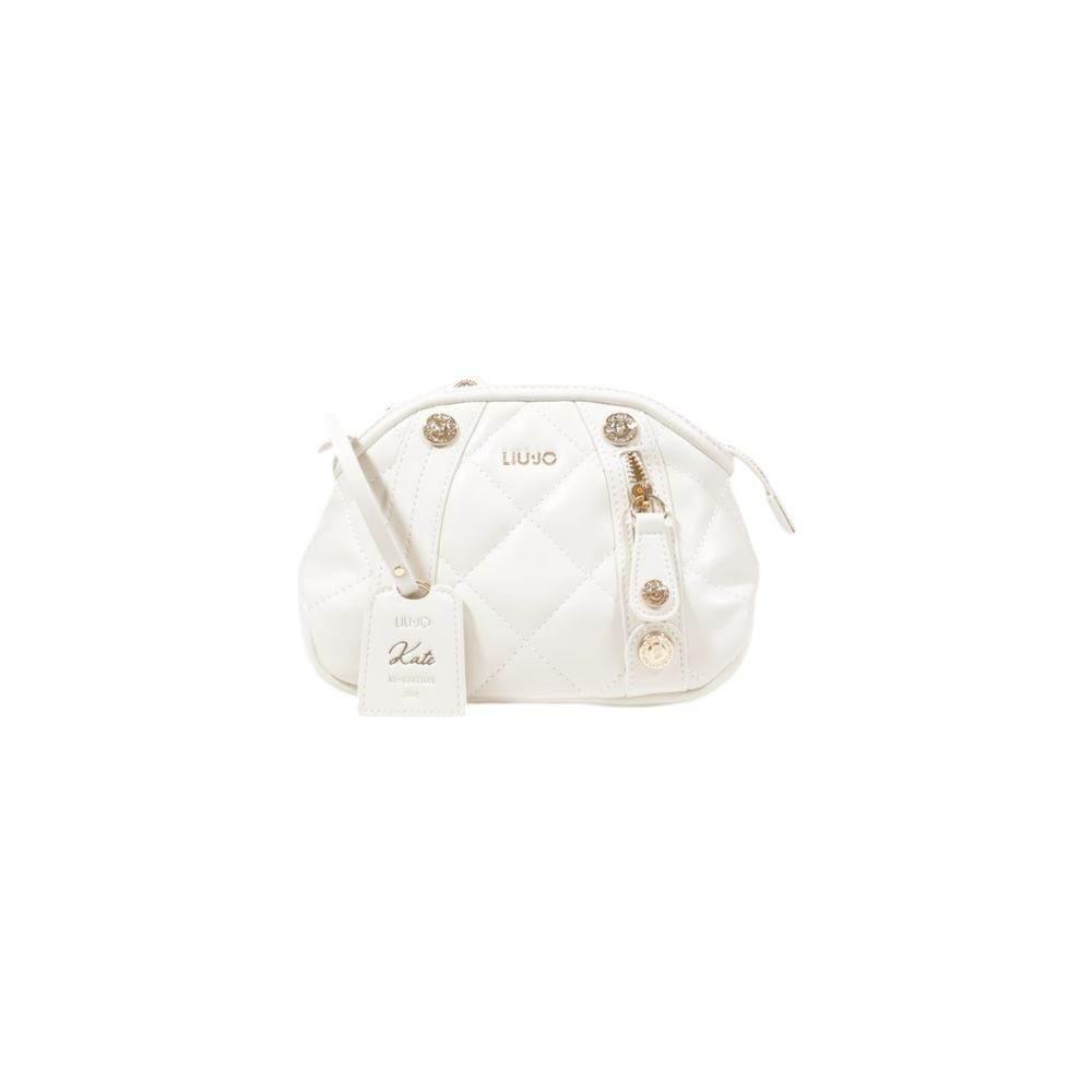 Liu Jo Cream Polyethylene Handbag - Hilstor