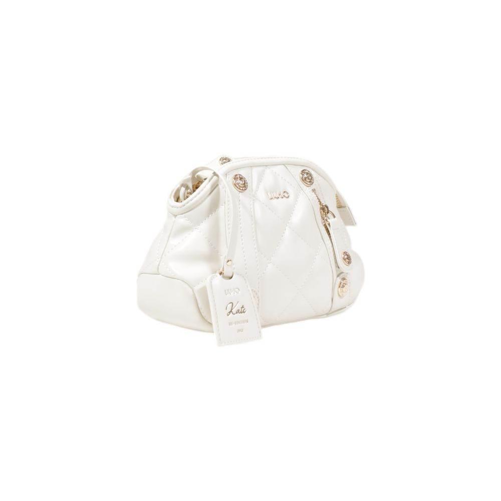 Liu Jo Cream Polyethylene Handbag - Hilstor