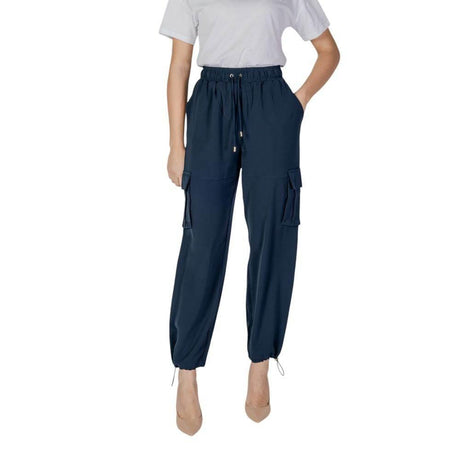 Liu Jo Blue Polyester Jeans & Pant - Hilstor