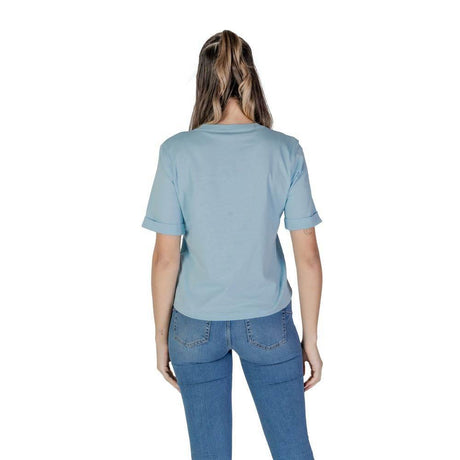 Liu Jo Blue Cotton Tops & T-Shirt - Hilstor