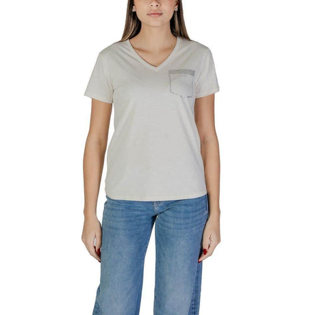 Liu Jo White Cotton Tops & T-Shirt - Hilstor