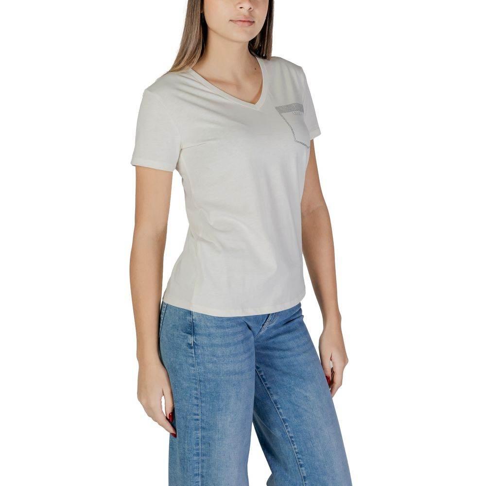 Liu Jo White Cotton Tops & T-Shirt - Hilstor