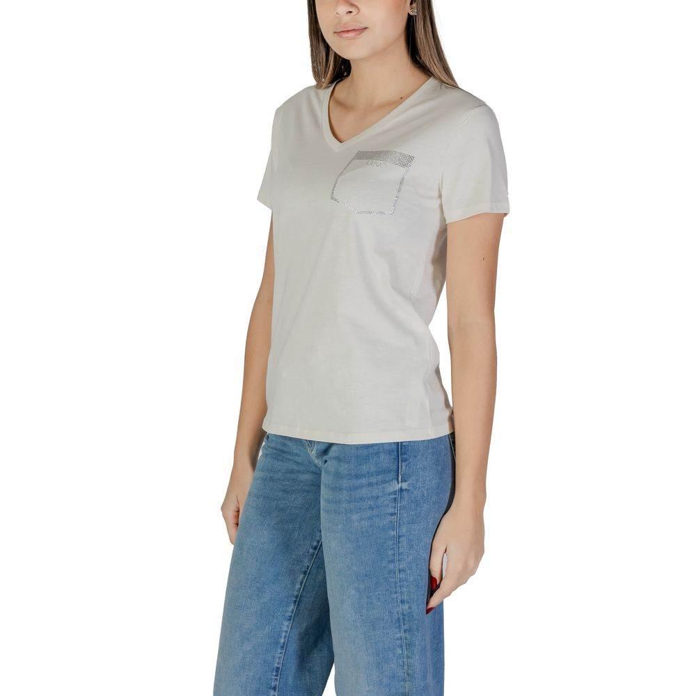 Liu Jo White Cotton Tops & T-Shirt - Hilstor