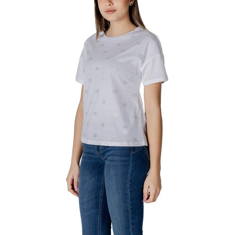 Liu Jo White Cotton Tops & T-Shirt - Hilstor