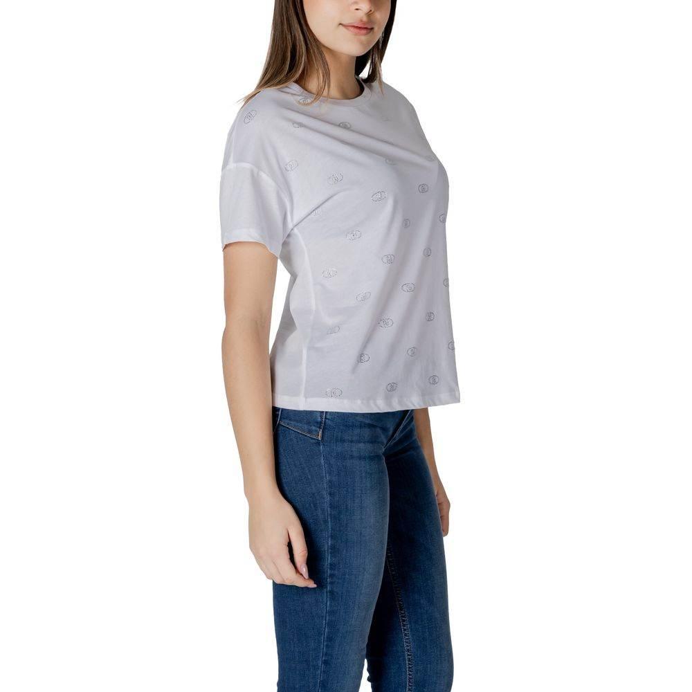 Liu Jo White Cotton Tops & T-Shirt - Hilstor