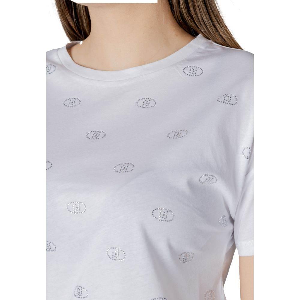 Liu Jo White Cotton Tops & T-Shirt - Hilstor