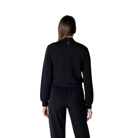Liu Jo Black Modal Sweater - Hilstor