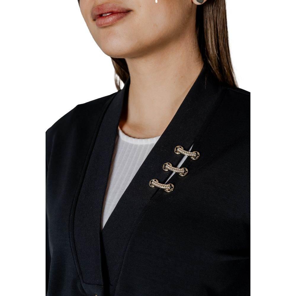 Liu Jo Black Modal Sweater - Hilstor