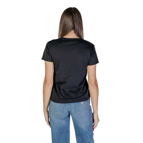 Liu Jo Black Cotton Tops & T-Shirt - Hilstor