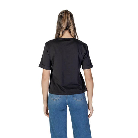 Liu Jo Black Cotton Tops & T-Shirt - Hilstor