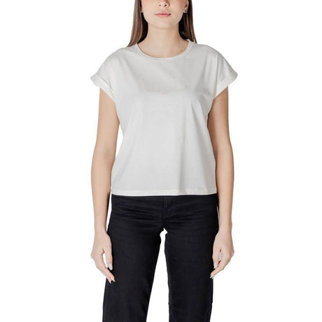 Liu Jo White Cotton Tops & T-Shirt - Hilstor