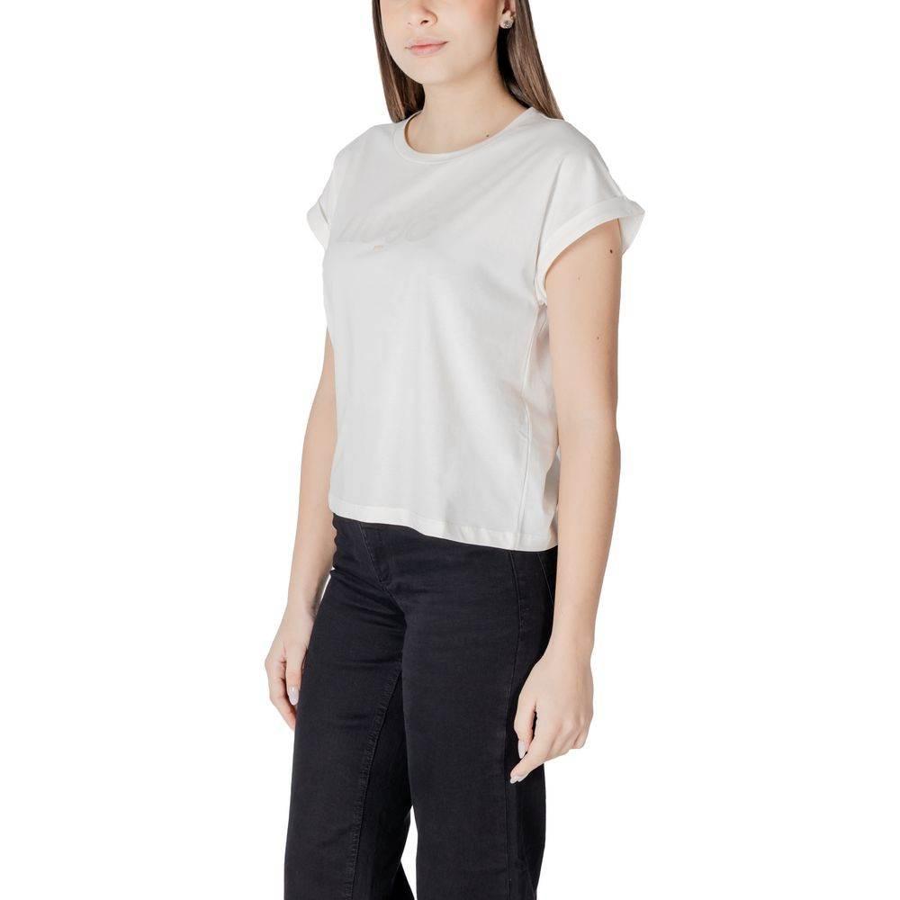 Liu Jo White Cotton Tops & T-Shirt - Hilstor