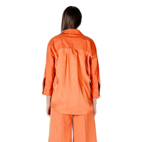 Liu Jo Orange Cotton Shirt - Hilstor