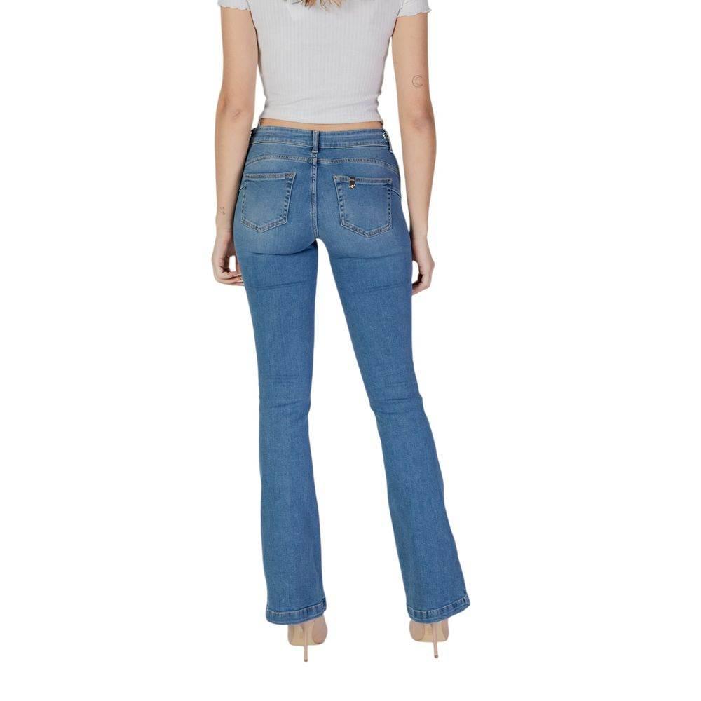 Liu Jo Light Blue Cotton Jeans & Pant - Hilstor