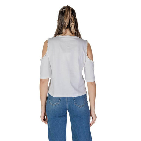 Liu Jo White Cotton Tops & T-Shirt - Hilstor