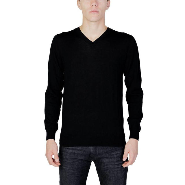 Liu Jo Black Wool T-Shirt - Hilstor