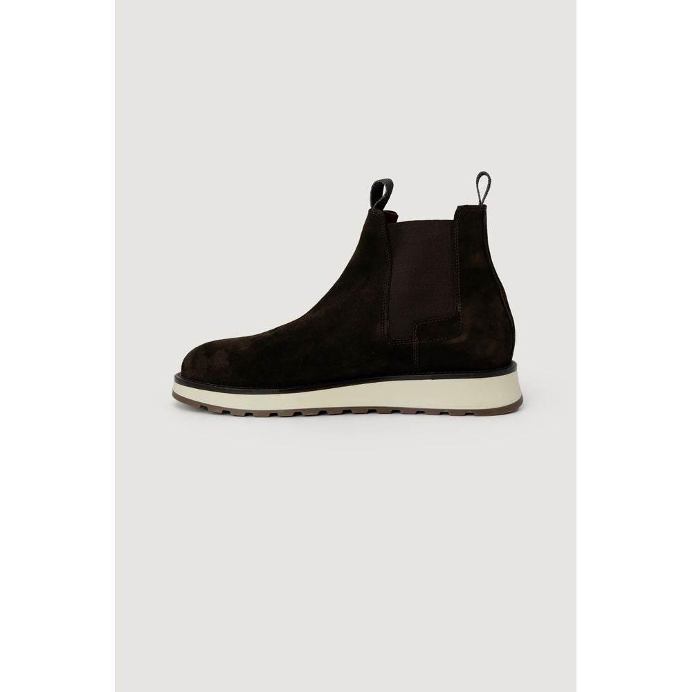 Liu Jo Brown Suede Leather Boot - Hilstor