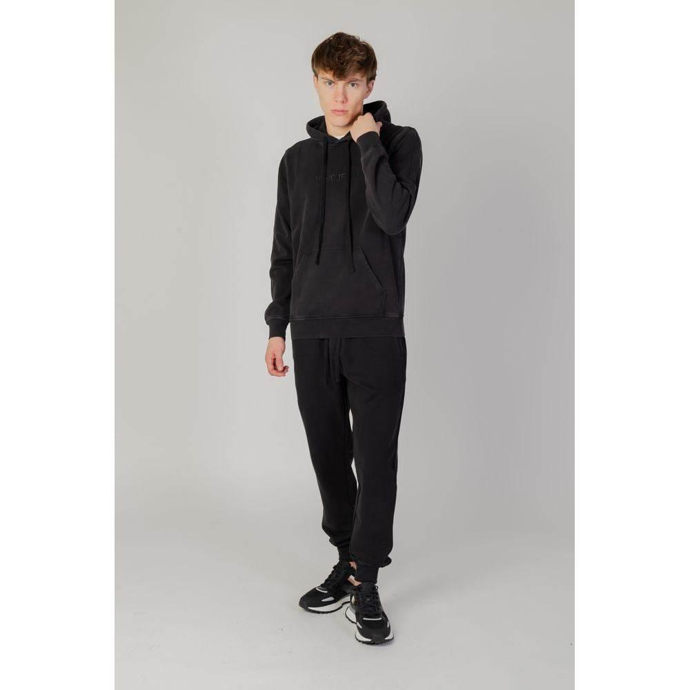Liu Jo Black Cotton Hoody - Hilstor