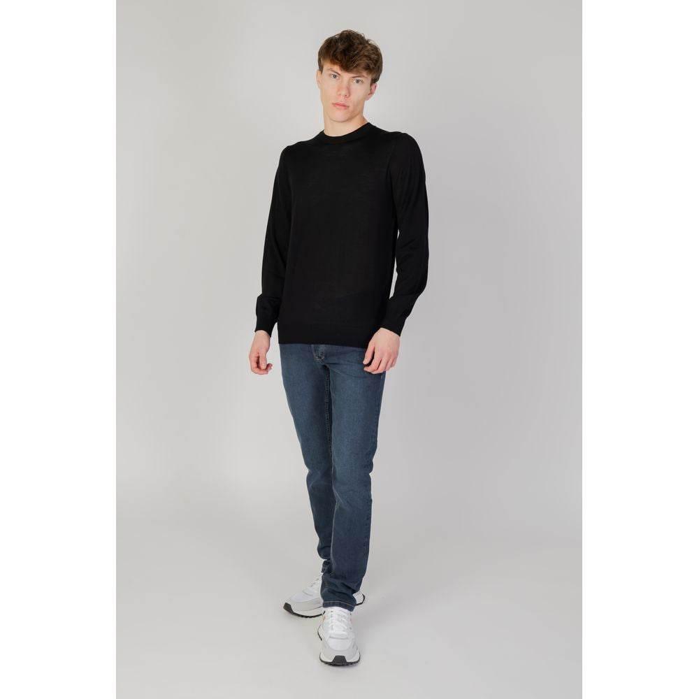Liu Jo Black Cotton T-Shirt - Hilstor