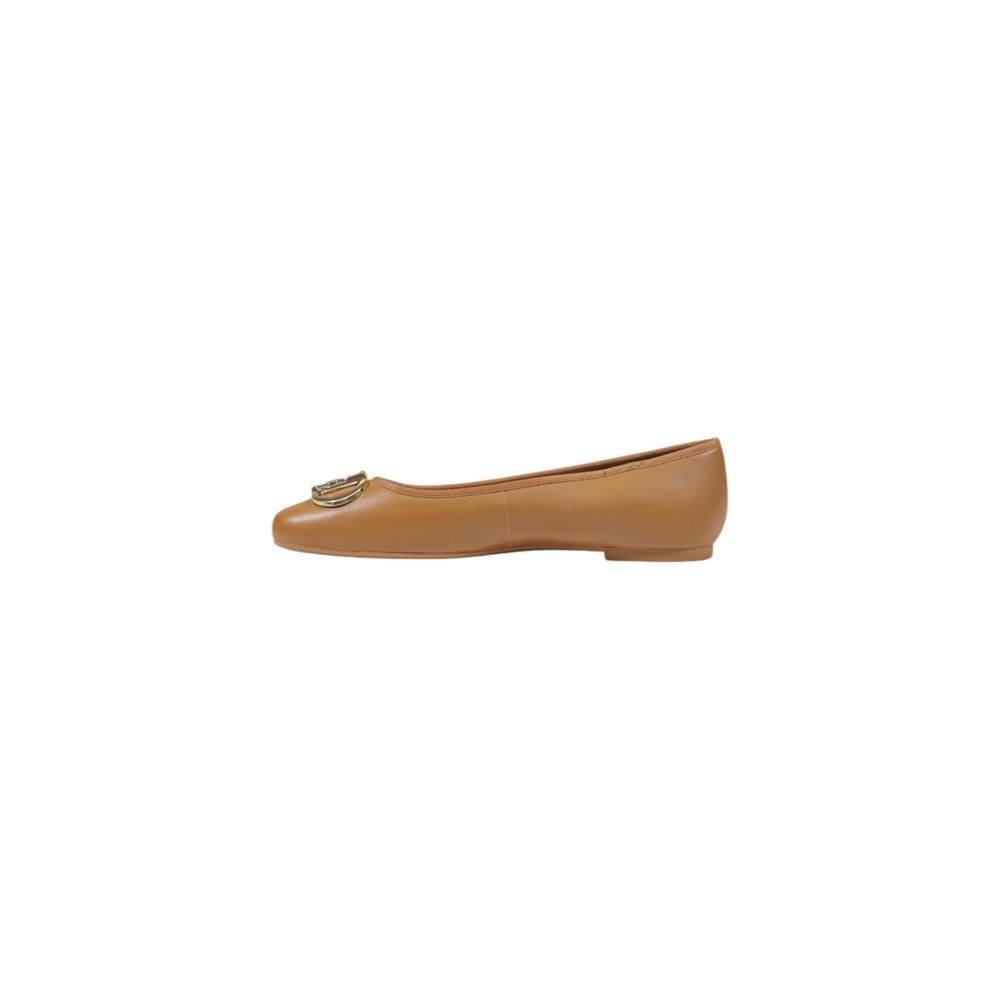 Liu Jo Beige Leather Flat Shoe - Hilstor
