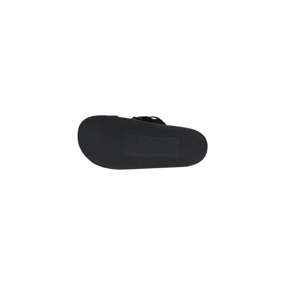 Liu Jo Black Leather Sandal - Hilstor