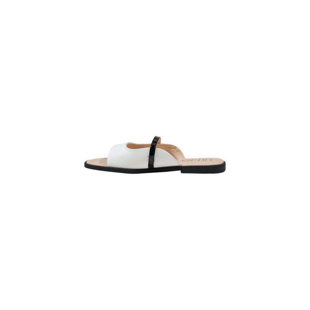 Liu Jo Black And White Polyethylene Sandal - Hilstor