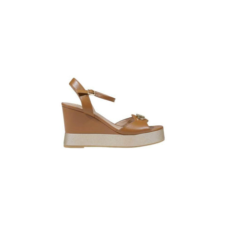 Liu Jo Beige Leather Sandal - Hilstor