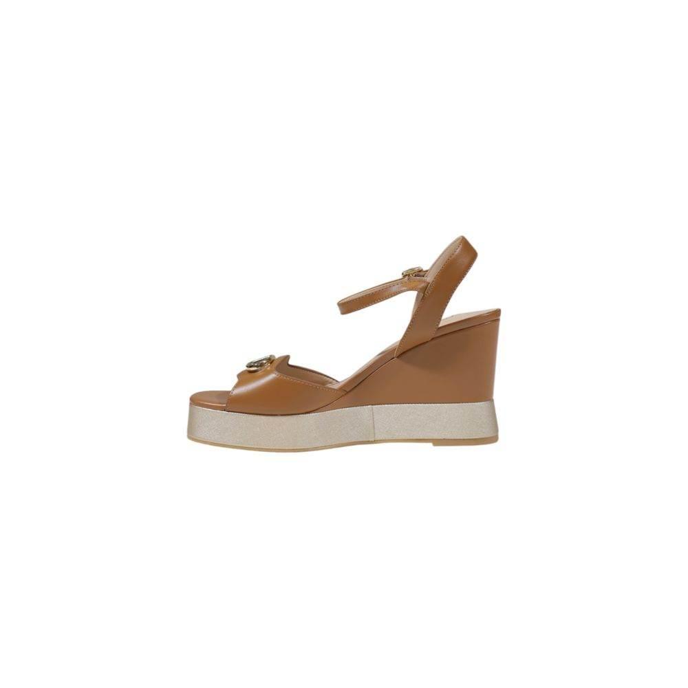 Liu Jo Beige Leather Sandal - Hilstor