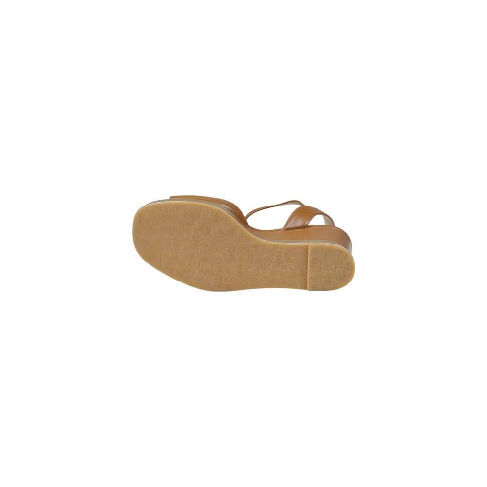 Liu Jo Beige Leather Sandal - Hilstor