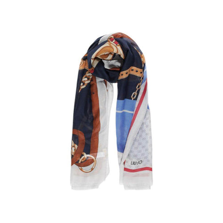 Liu Jo Blue Polyester Scarf - Hilstor