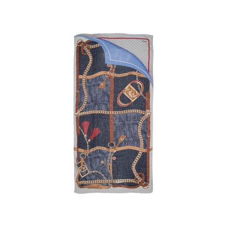 Liu Jo Blue Polyester Scarf - Hilstor