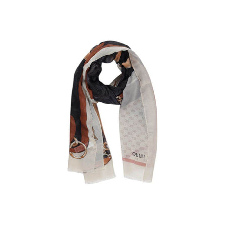 Liu Jo Black Polyester Scarf - Hilstor
