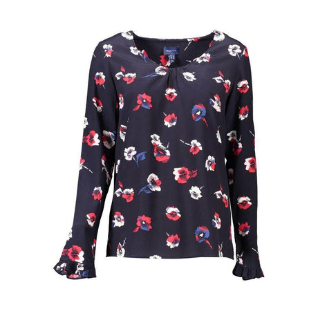 Gant Blue Viscose Women Sweater - Hilstor