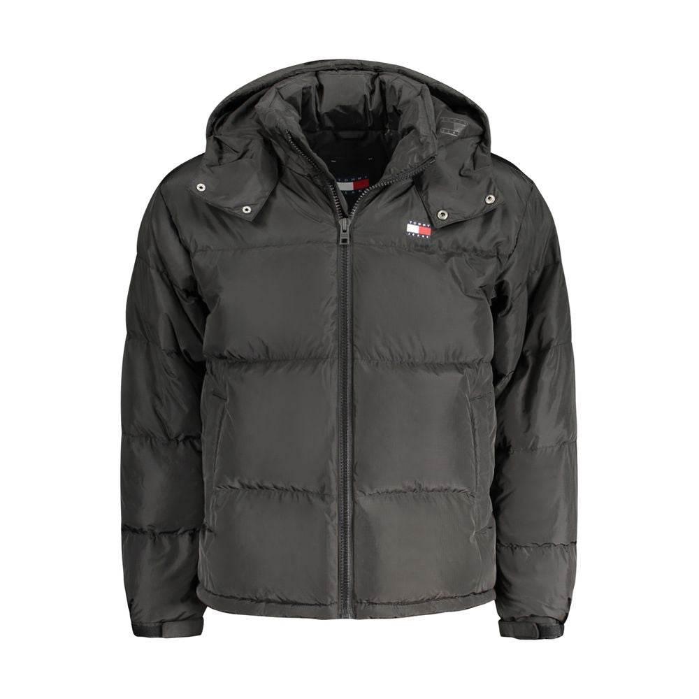 Tommy Hilfiger Black Polyester Men Jacket - Hilstor
